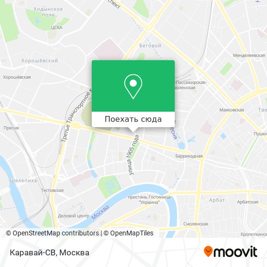 Карта Каравай-СВ