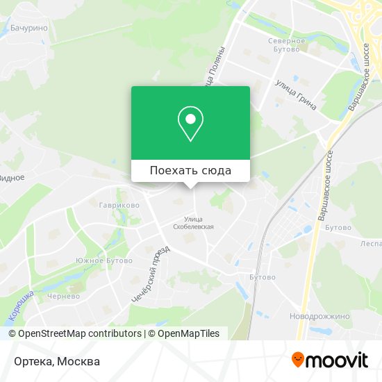 Карта Ортека