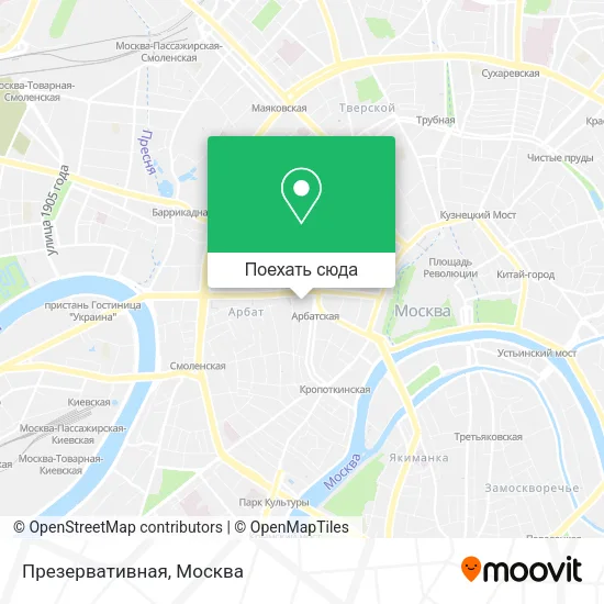 Карта Презервативная