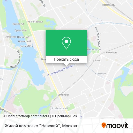 Карта Жилой комплекс ""Невский""