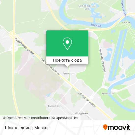 Карта Шоколадница