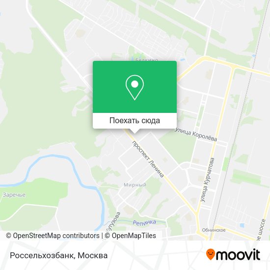 Карта Россельхозбанк