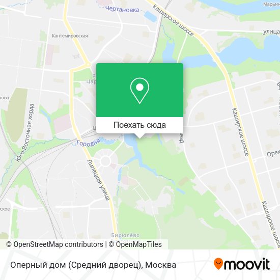 Карта Оперный дом (Средний дворец)