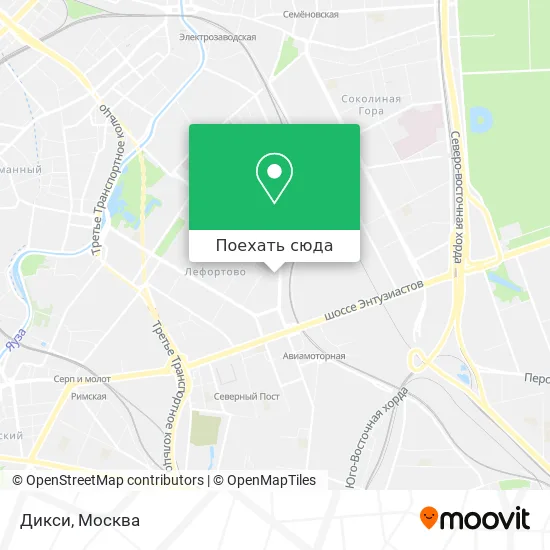 Карта Дикси