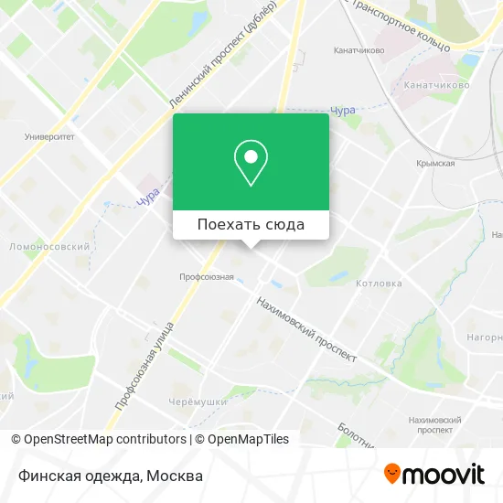 Карта Финская одежда