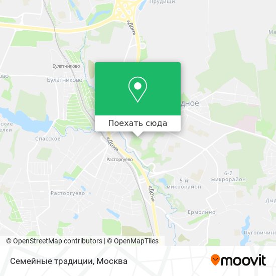 Карта Семейные традиции