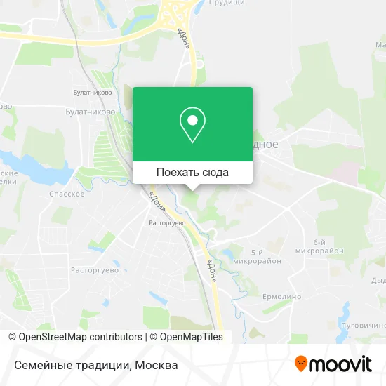 Карта Семейные традиции