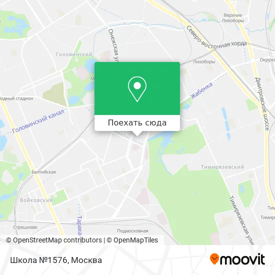 Карта Школа №1576
