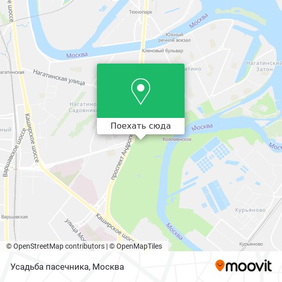 Карта Усадьба пасечника