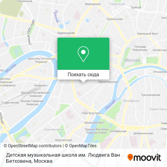 Карта Детская музыкальная школа им. Людвига Ван Бетховена