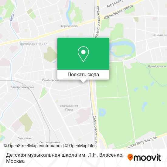 Карта Детская музыкальная школа им. Л.Н. Власенко