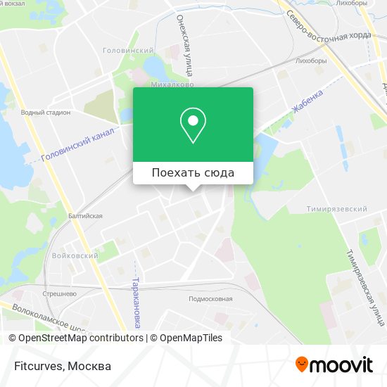 Карта Fitcurves