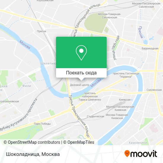 Карта Шоколадница