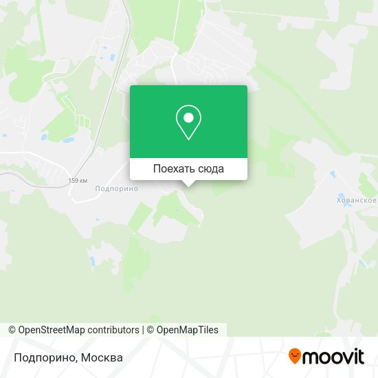 Карта Подпорино