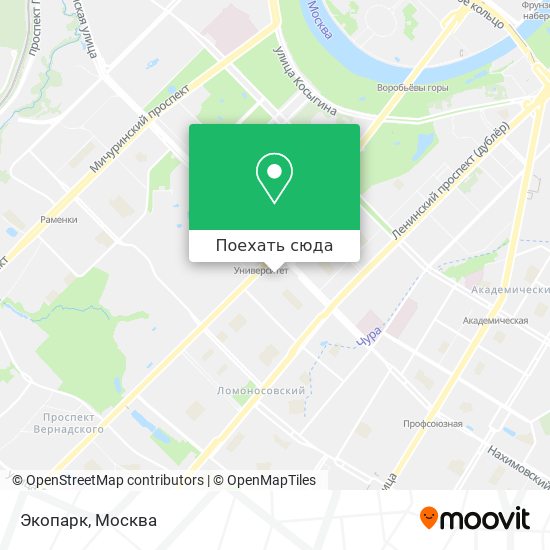 Карта Экопарк