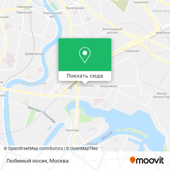 Карта Любимый носик