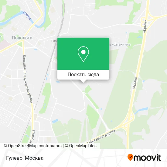 Карта Гулево
