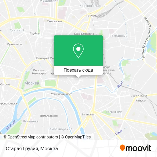 Карта Старая Грузия