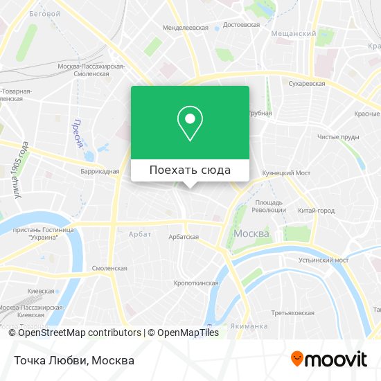 Карта Точка Любви