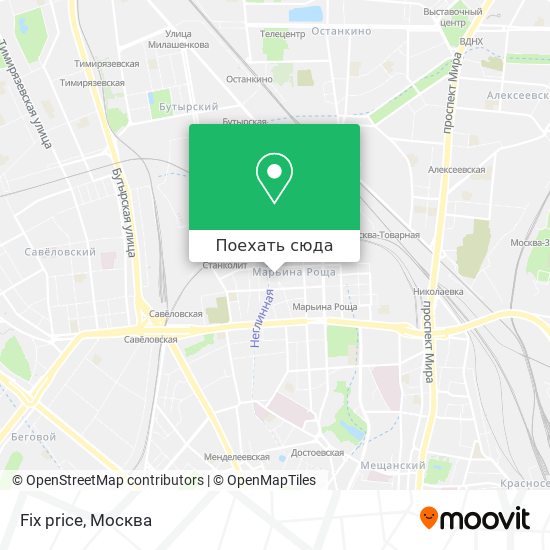 Карта Fix price