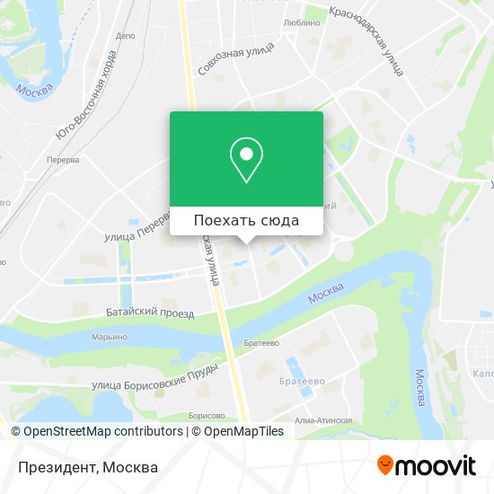 Карта Президент