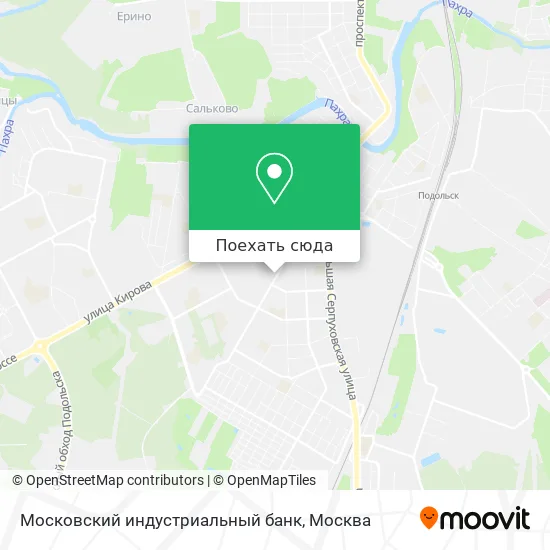 Карта Московский индустриальный банк
