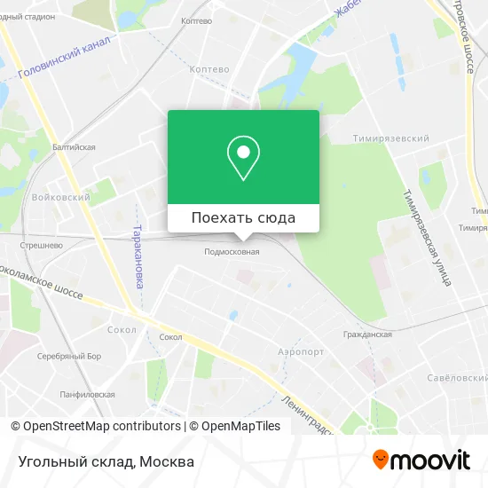 Карта Угольный склад