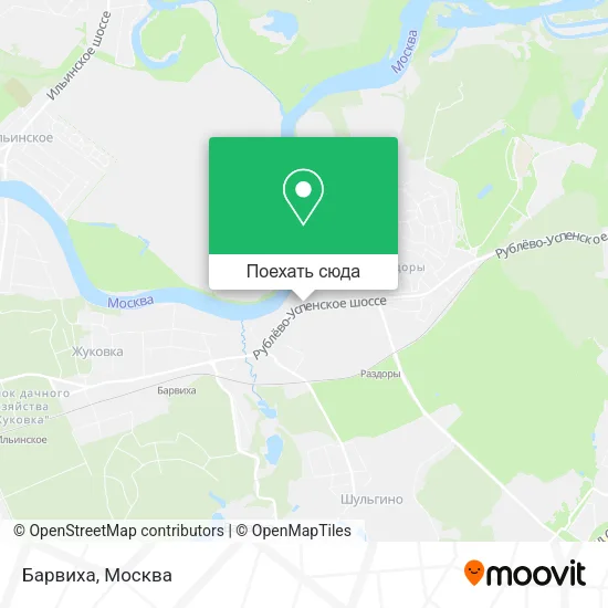 Карта Барвиха