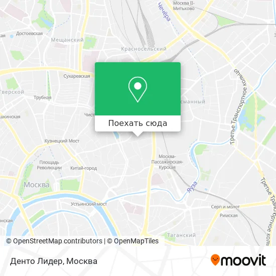Карта Денто Лидер