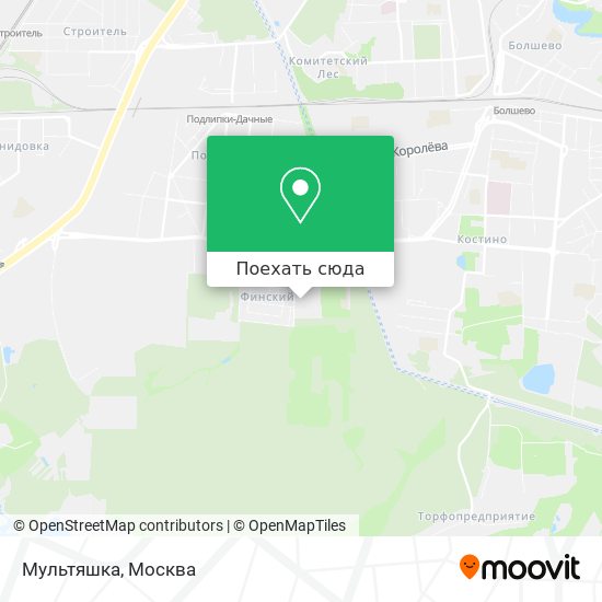 Карта Мультяшка