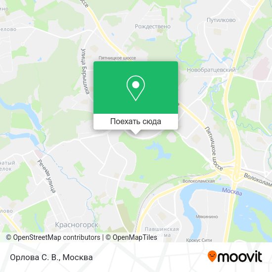 Карта Орлова С. В.