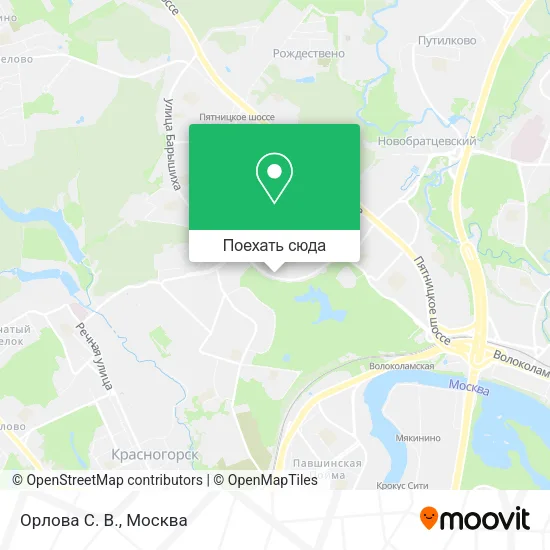 Карта Орлова С. В.