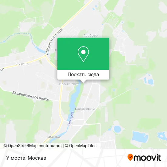 Карта У моста