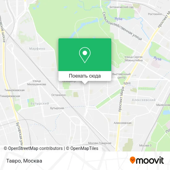 Карта Тавро