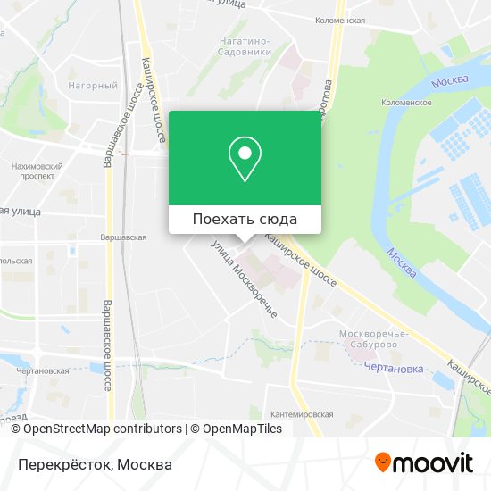 Карта Перекрёсток