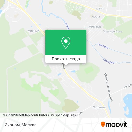 Карта Эконом