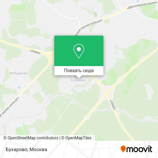 Карта Бухарово