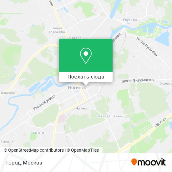 Карта Город