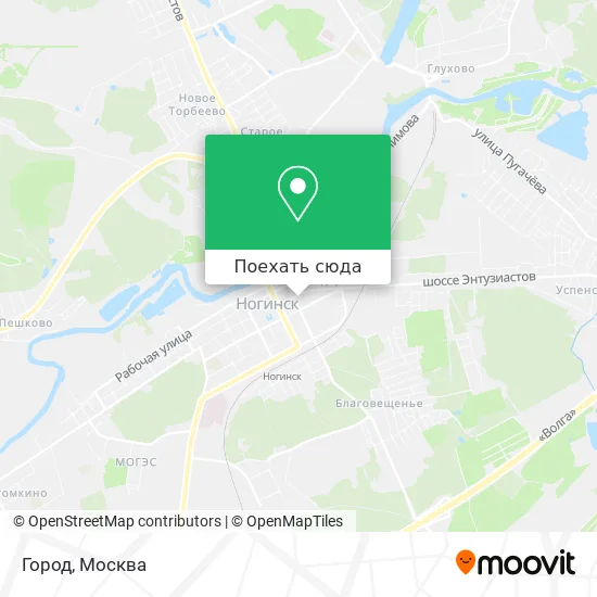 Карта Город