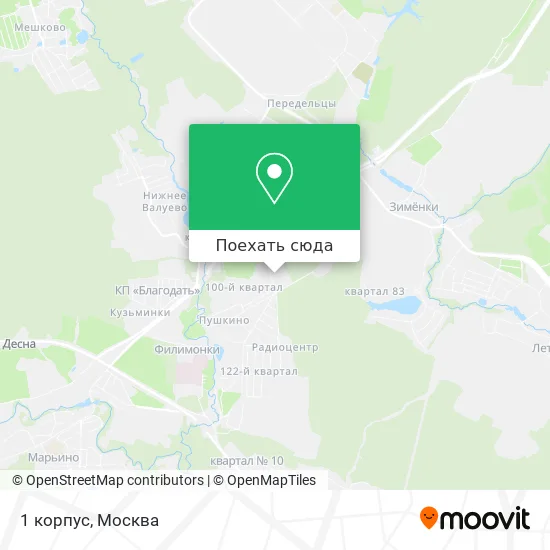 Карта 1 корпус