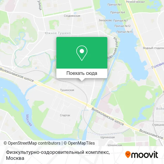 Карта Физкультурно-оздоровительный комплекс