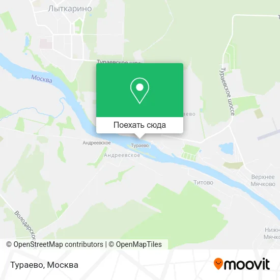 Карта Тураево