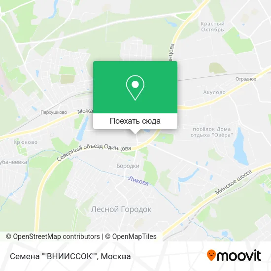 Карта Семена ""ВНИИССОК""