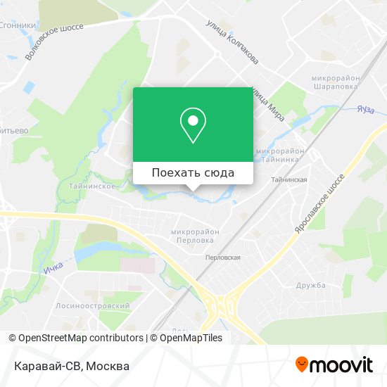 Карта Каравай-СВ