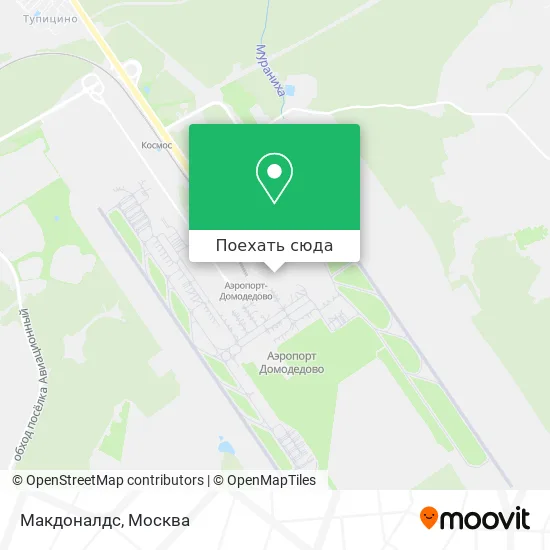 Карта Макдоналдс