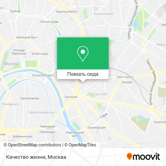 Карта Качество жизни