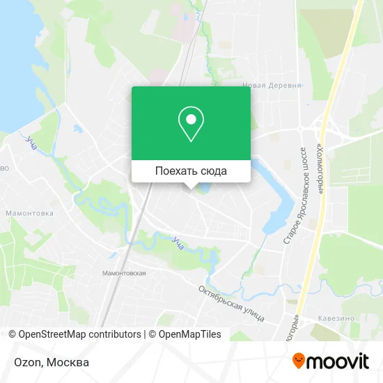 Карта Ozon