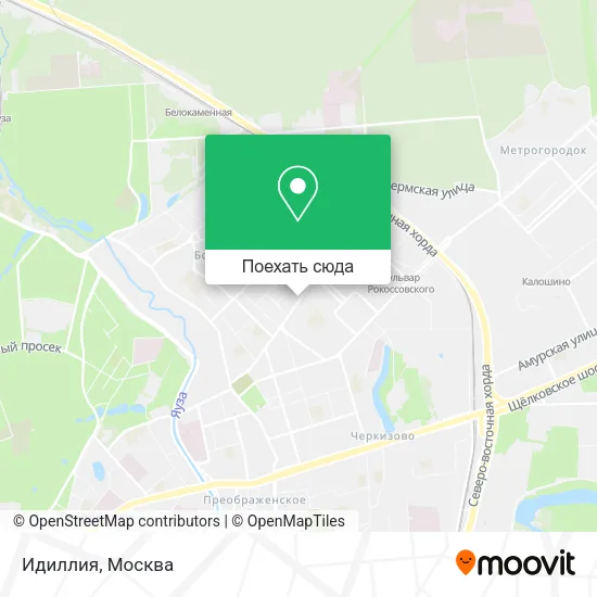 Карта Идиллия