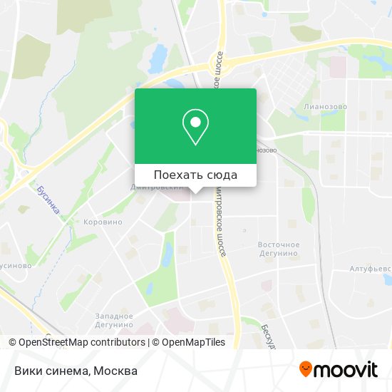 Карта Вики синема