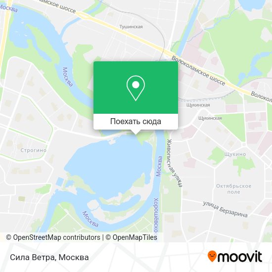 Карта Сила Ветра